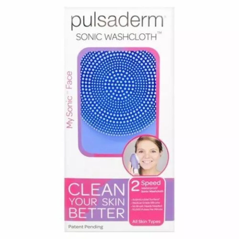 Pulsaderm My Sonic Face Washcloth NIB